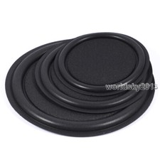 2x 5"/6"/8" inch Speaker Passive Radiator Auxiliary Bass Rubber Vibration Plate