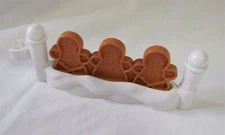 Fisher Price Little People Gingerbread Fence For Christmas Village Town