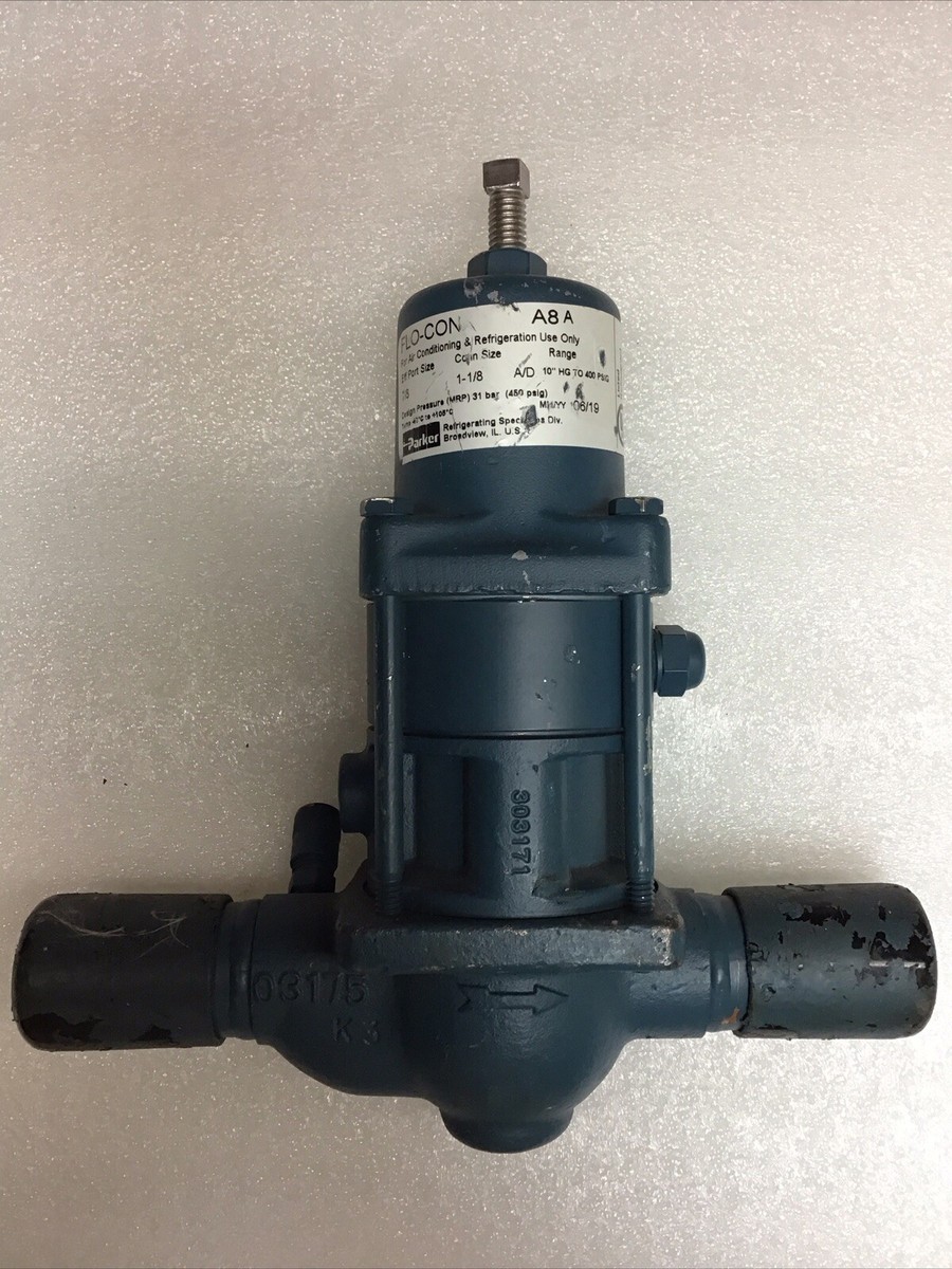 Parker Flo-Con A8 A 303171 03175 K3 506R Refrigerant Valve 31 Bar