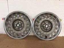 Vintage 1980-81 Buick Skylark RALLY Hubcap Wheel Cover Hub Cap 2 LOT 13" OEM