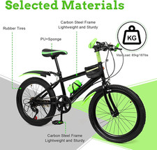 Biciclette verde in acciaio, per bambino Acquisti Online su