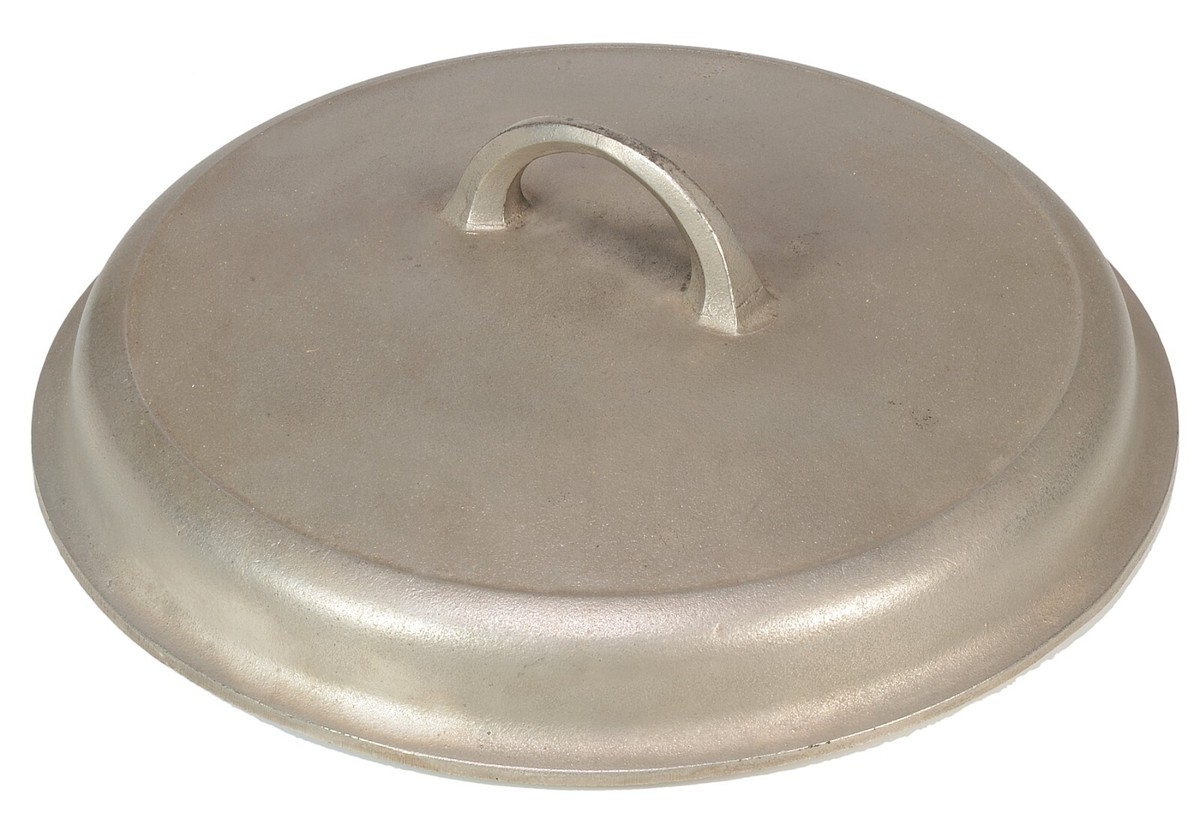 Vintage Griswold No 9 (1289) Nickel Plated Cast Iron Dutch Oven