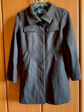 Green With Envy Women's Brown Coat Wool Blend Size L