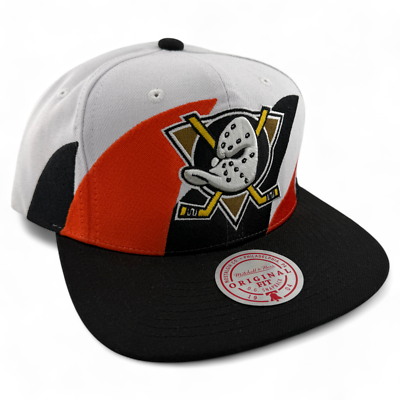 Mitchell & Ness Anaheim Ducks NHL Vintage Sharktooth Snapback