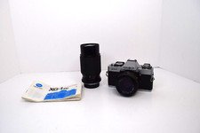 Minolta XG-1 35mm Film Camera w/ MD 50mm Lens  Mitakon MC Zoom Lens