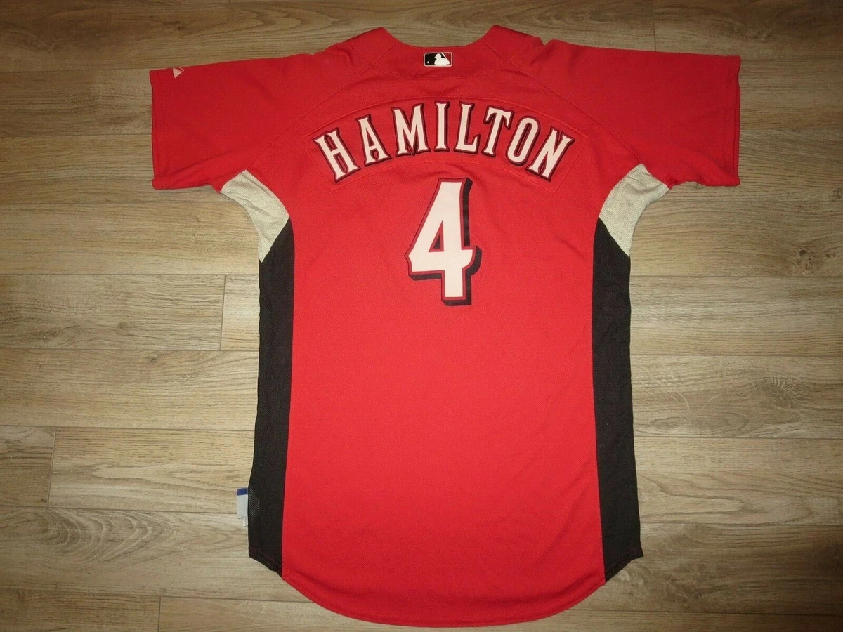 Billy Hamilton 4 Cincinnati Reds Baseball MLB Team Issue Game