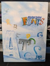 Digital Juice FONTS Collection TWO Volumes 36-45 Fonts 3-D Custom Designs
