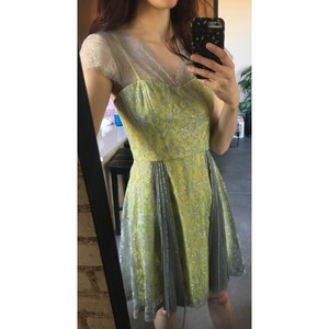 bcbgmaxazria yellow dress