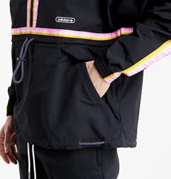 Adidas taped hotsell anorak