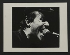 TOM WAITS 1970s Original Photograph Claude Vanheye Amsterdam tour Live 1