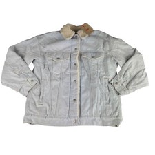 Levi's Silvertab Light Blue Sherpa Denim Jacket Men's Sizes S - L
