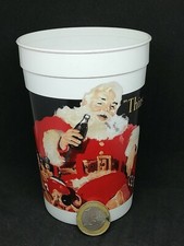 Coca Cola, originaler Trinkbecher, Weihnachtsmann, Winter, Spruch, 0,4 l,  #14