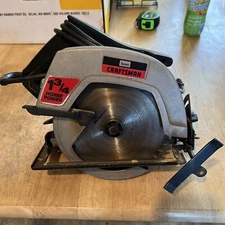 Vintage Sears Craftsman 315.10050 1-3/4 HP Corded 7" Circular Saw