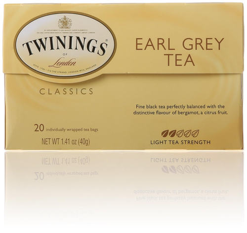 Twinings of London Earl Grey Black Tea Bags, 20 Count - Picture 4 of 12