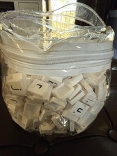 Lakeshore Lower Case Letter Tiles 270 Pieces Learning Set- With Storage Bag