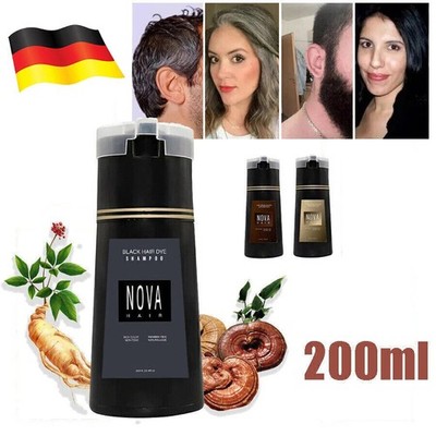 Haarfärbeshampoo, Nova Hair Instant Dye Shampoo Haarfarbe Shampoo für Haare