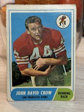 1968 Topps #87 John David Crow San Francisco 49ers VG