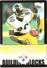 Plaxico Burress 2002 Fleer #257 Pittsburgh Steelers