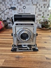 Graflex Super Graphic 4x5 Large Format Camera with Extar 152mm W Graphex Shutter