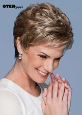 Short Pixie Boy Cut Hairstyle Women's Natural Straight Human Hair Capless Wigs