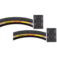 Pack of 2 Panaracer Pasela 26x1.75 Clincher Wire TPI 65 Black/Ysk Reflective