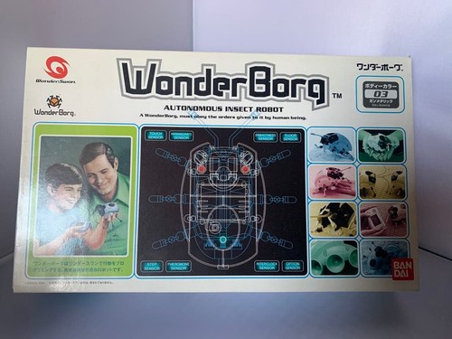 Bandai WonderBorg Autonomous Insect Robot Kit Gun Metallic Color 03 WonderSwan