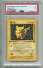 1999 WOTC POKEMON LEAGUE PIKACHU #1 BLACK STAR PROMO PSA 1 PR