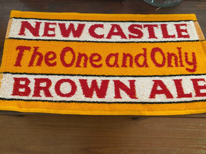 Unused Newcastle Brown Ale Bar Towel