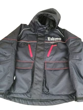 Eskimo Lockout Men's XL Black Ice Fishing Jacket Winter Gear Outdoor