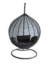 RETURNED Rattan Egg Chair Swing Outdoor Garden Hanging Wicker Hammock Pod Chair