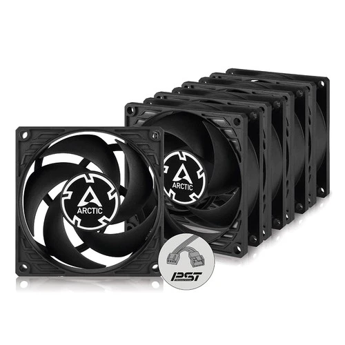 ARCTIC P8 PWM PST PC (5 Pack) Lüfter 80mm Gehäuse PC