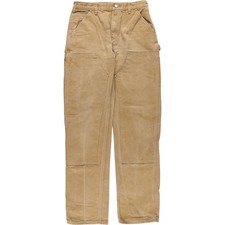 Vintage 2000'S Carhartt Dungaree Fit Duck Painter Pants Men's Size W33