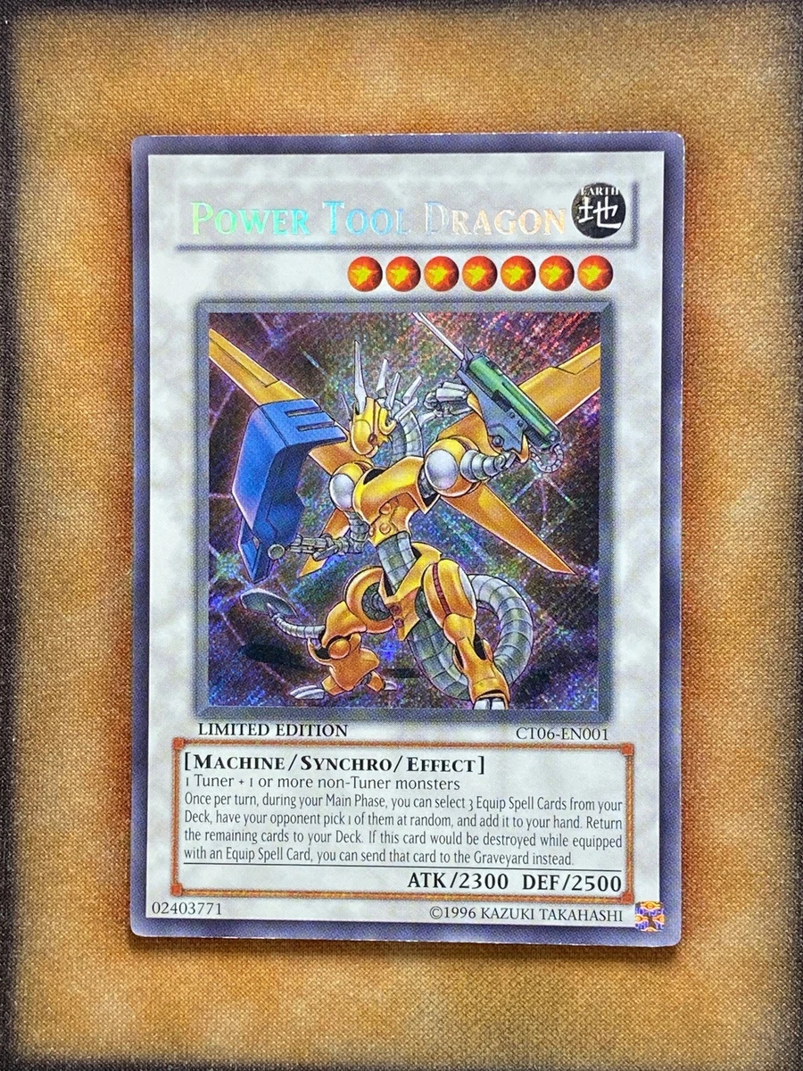 Power Tool Dragon Yu-Gi-Oh! TCG Individual Trading Card Games for