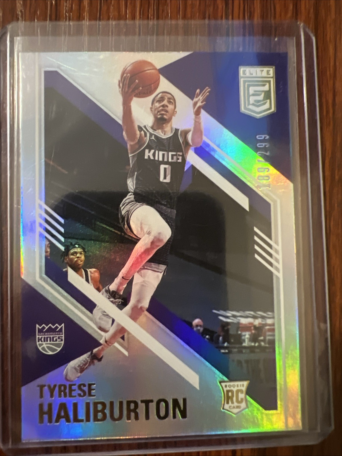 2020-21 Donruss Elite - Rookies Tyrese Haliburton #105 /299 (RC)