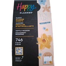 Happy Planner Value Pack Planner Stickers Softly Modern 746 pcs New Nice One