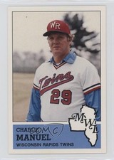 1983 Fritsch Midwest League Stars of Tomorrow Charlie Manuel #120 0q3