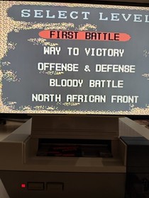 Desert Commander - Nintendo, NES - Authentic - NEAR MINT -GREAT LABELS - Tested