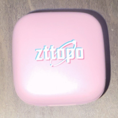 zttoPO Pink Ear-hook Wireless Scroller zttop Single Micro-USB Charging Case
