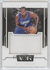 2023-24 Panini Noir Jumbo Material 96/99 Kawhi Leonard #JM-LEO 1m1j