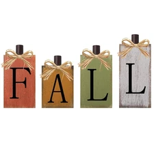 Fall Decorations for Home Thanksgiving Signs Wooden Table Sign Vintage Farmho...
