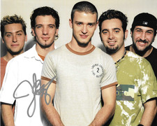 * JC CHASEZ * signed 8x10 photo * NSYNC * COA *