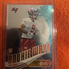 Panini Absolute Football Rookie Wave Emeka Egbuka (RC) No.RW-EEA Tampa Bay Bucs