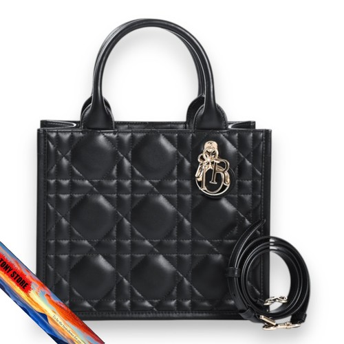 Dior Book Tote Small Bag M1325OWHP_M900 Black Women's A