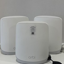 Netgear Orbi RBK760 WiFi 6 Mesh System Router RBR760 x1 Satellites RBS760 x2