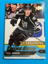 2016-17 Upper Deck Exclusives #474 Kevin Gravel YG RC 031/100