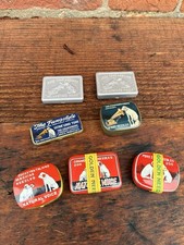 7 Hmv Gramophone Needle Tins