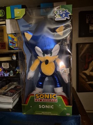 Sonic the Hedgehog 35th Anniversary 14'' Sonic Plush Jakks Pacific Collectible