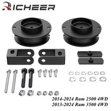 2 Front Leveling Lift Kit Shock Extender For 2013-2024 Dodge Ram 2500 3500 4wd 2 Front Leveling Lift Kit Shock Extender For 2013-2024 Dodge Ram 2500 3500 4wd