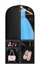 Clear Dance Costume Garment Bag, 39 Inch Garment Bag for Dance Competitions, ...