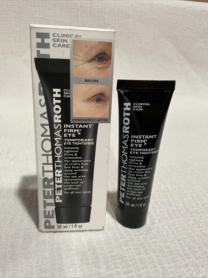 Tensor temporal de ojos Peter Thomas Roth Instant Firmx 1 fl oz NUEVO SELLADO firme Foto 3 de 4